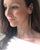 Kelly Clarkson Long Boho Style Shoulder Grazing Gold Beaded Earrings