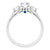 Floral Inspired Engagement Ring with Sapphire | Abrau Jewelry