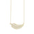 Diamond Feather Necklace | Abrau Jewelry