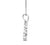Customized Listing for Jon E. - 14K White Natural Opal Halo-Style 18" Necklace