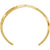 Modern Minimal Criss Cross Cuff 7" Fine Jewelry Bracelet - 14K Solid Gold {More Options}
