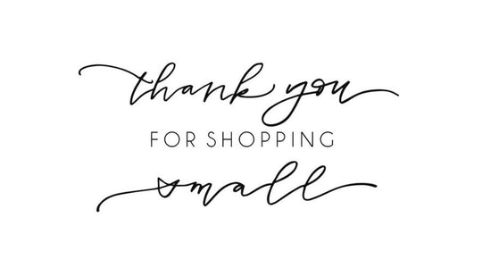 abrau jewelry thank you for shopping small blog post