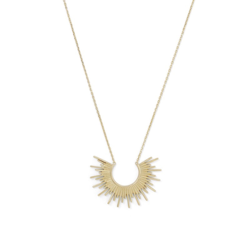 Starburst Sunshine necklace | abrau jewelry