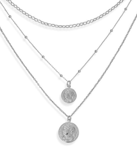 Coin replica necklace | abrau