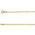 1.5 mm herringbone gold chain necklace