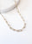 Gold Paperclip chain by Abrau Jewelry