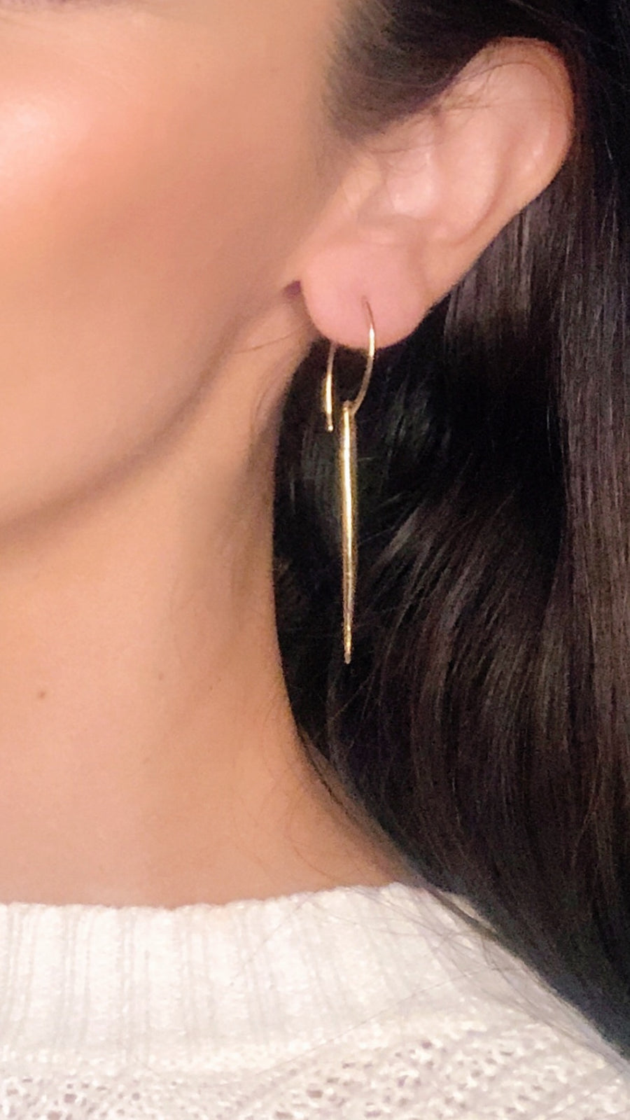 Quill earrings | Abrau Jewelry
