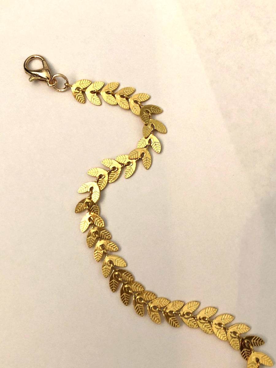 Leaf Necklace Clasp | Abrau Jewelry