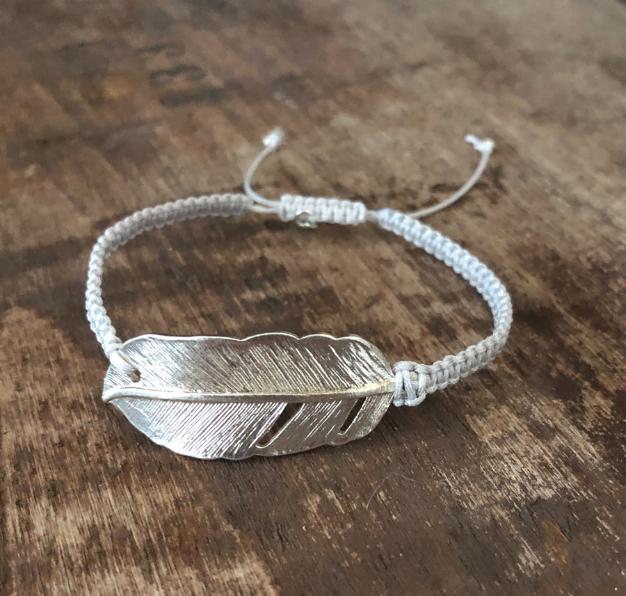 Feather Friendship Bracelet | Abrau Jewelry