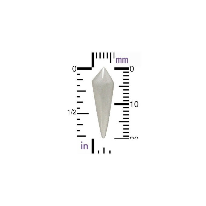 Edgy Pyramid Spike Stud Post Earrings - Sterling Silver .925