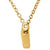 Detailed Horizontal Arrow Pendant 18" Necklace - 14K Solid Gold {More Options}
